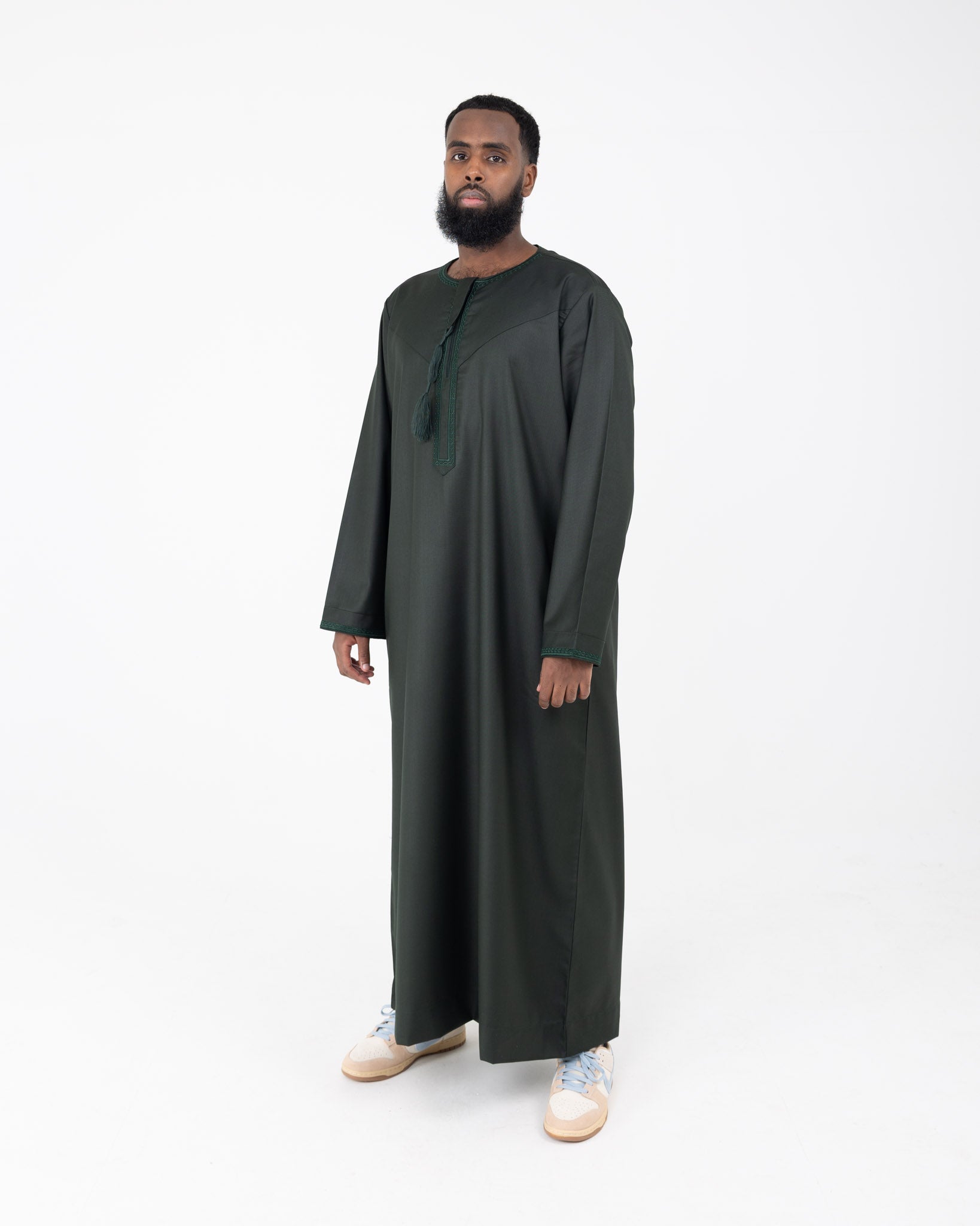 Emerald Rayan Embroidered Thobe
