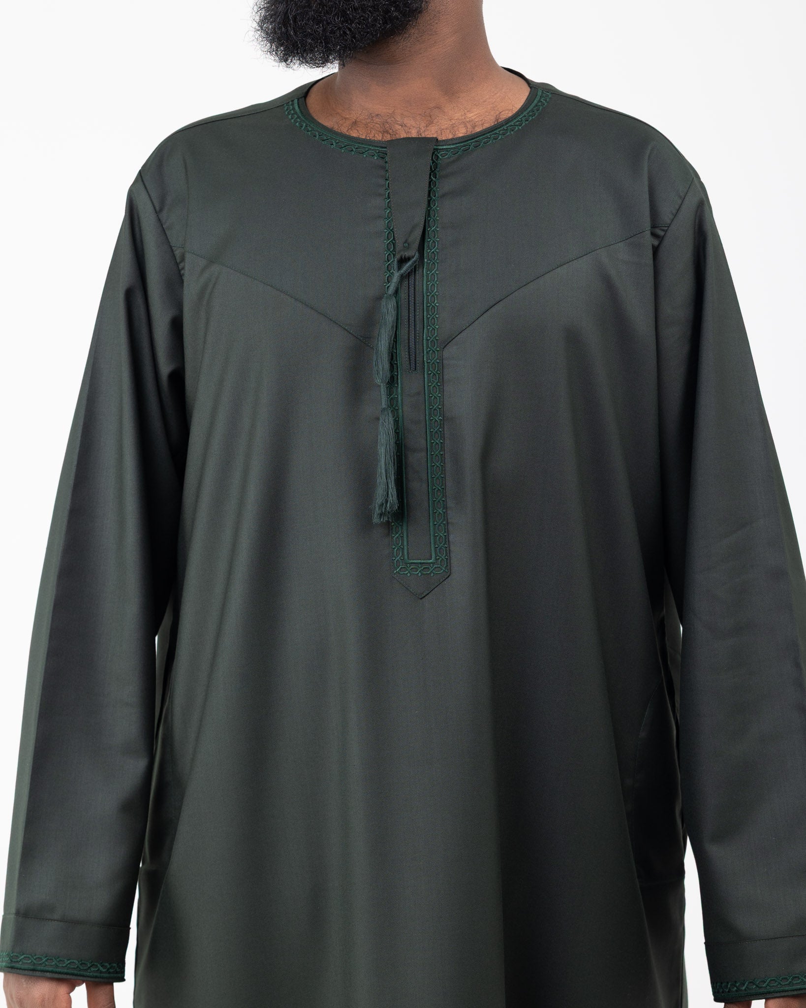 Emerald Rayan Embroidered Thobe