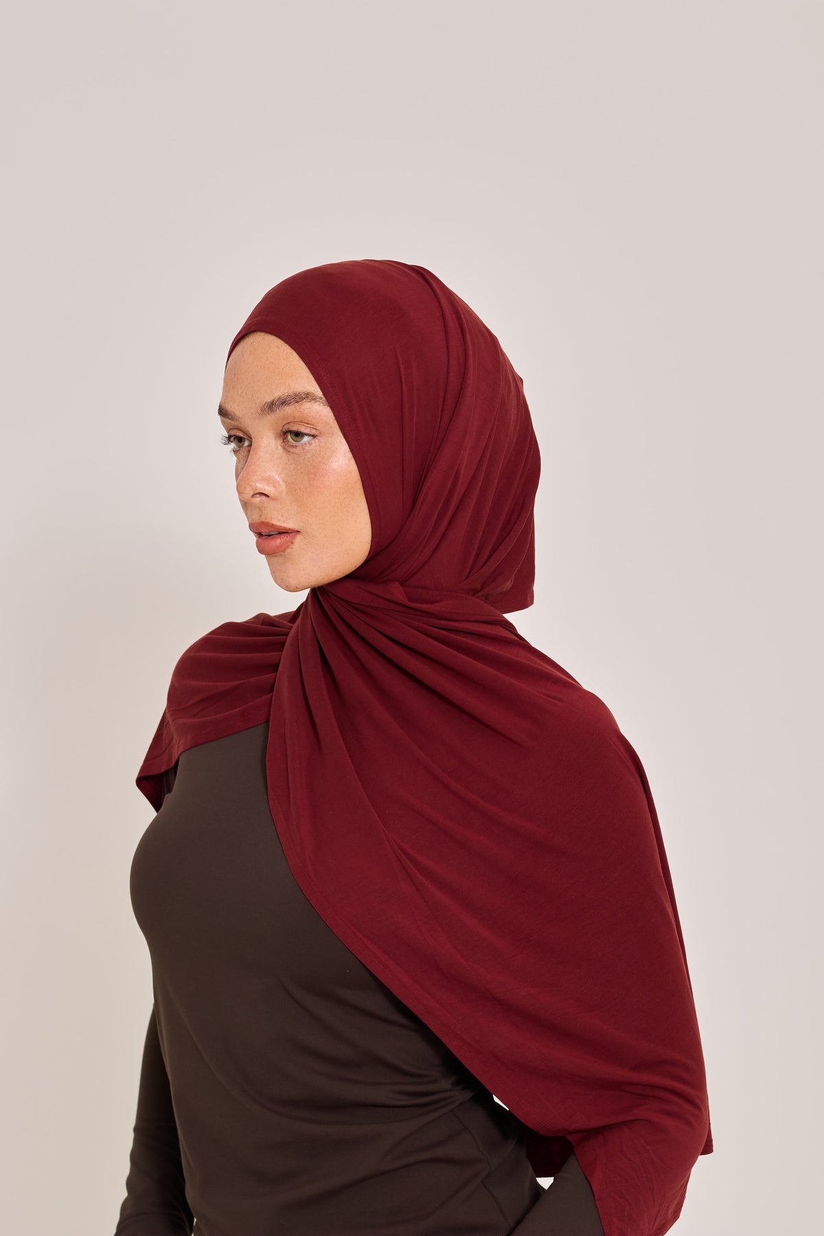 Ruby Bamboo Jersey Hijab