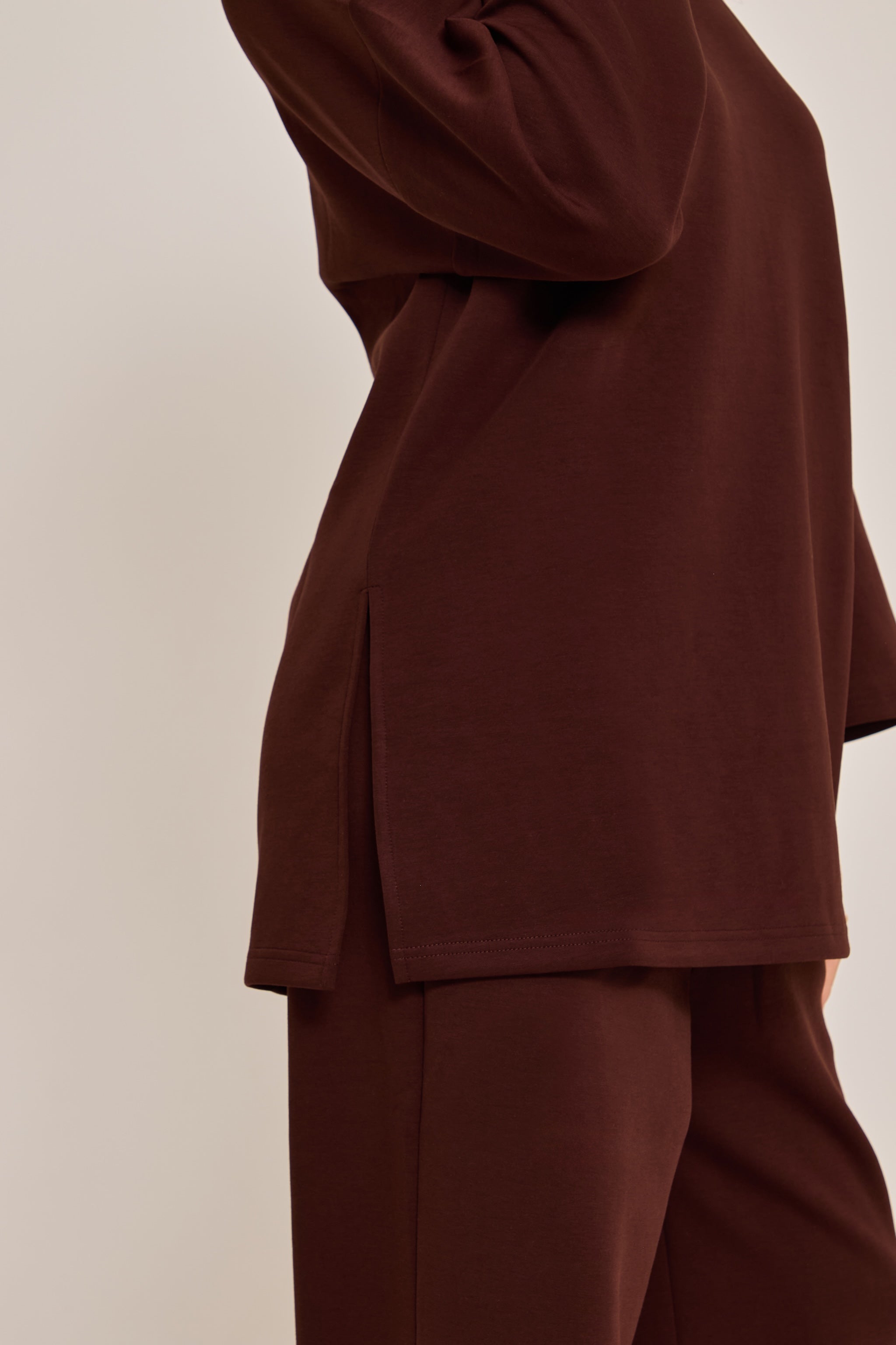 Dark Brown Essential Top