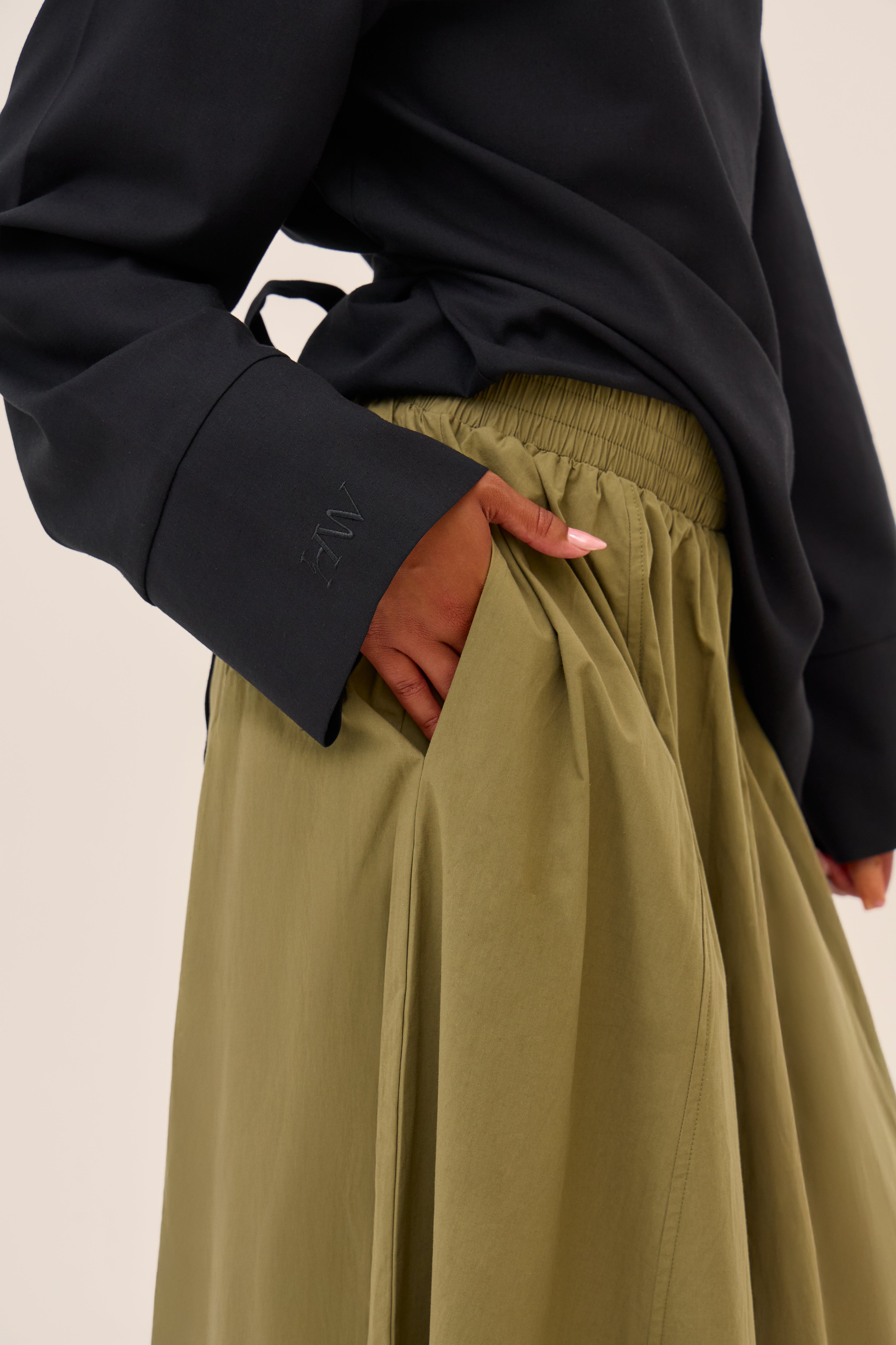 Poplin Cotton Skirt
