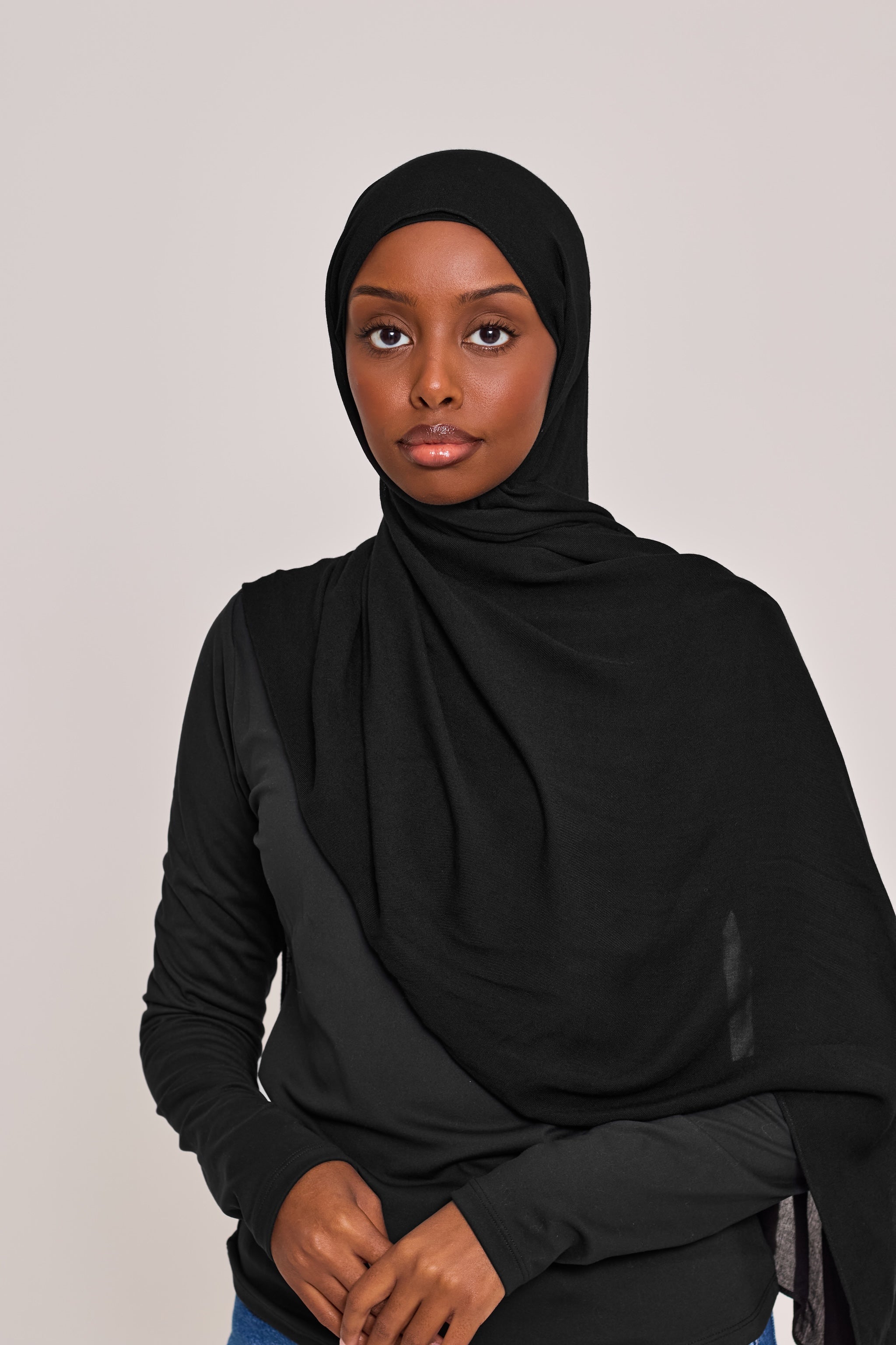 Black Modal Hijab