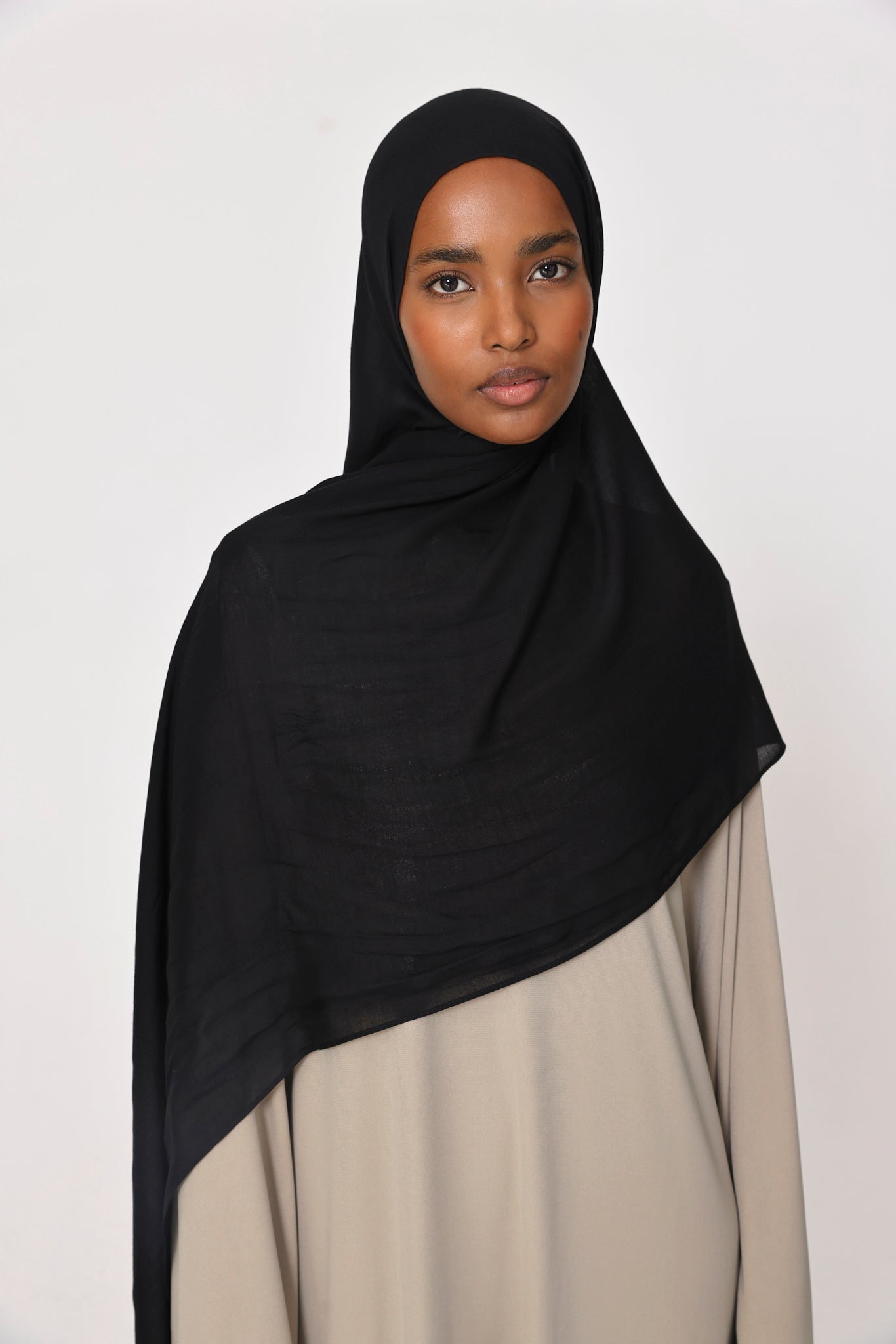 Black Modal Hijab