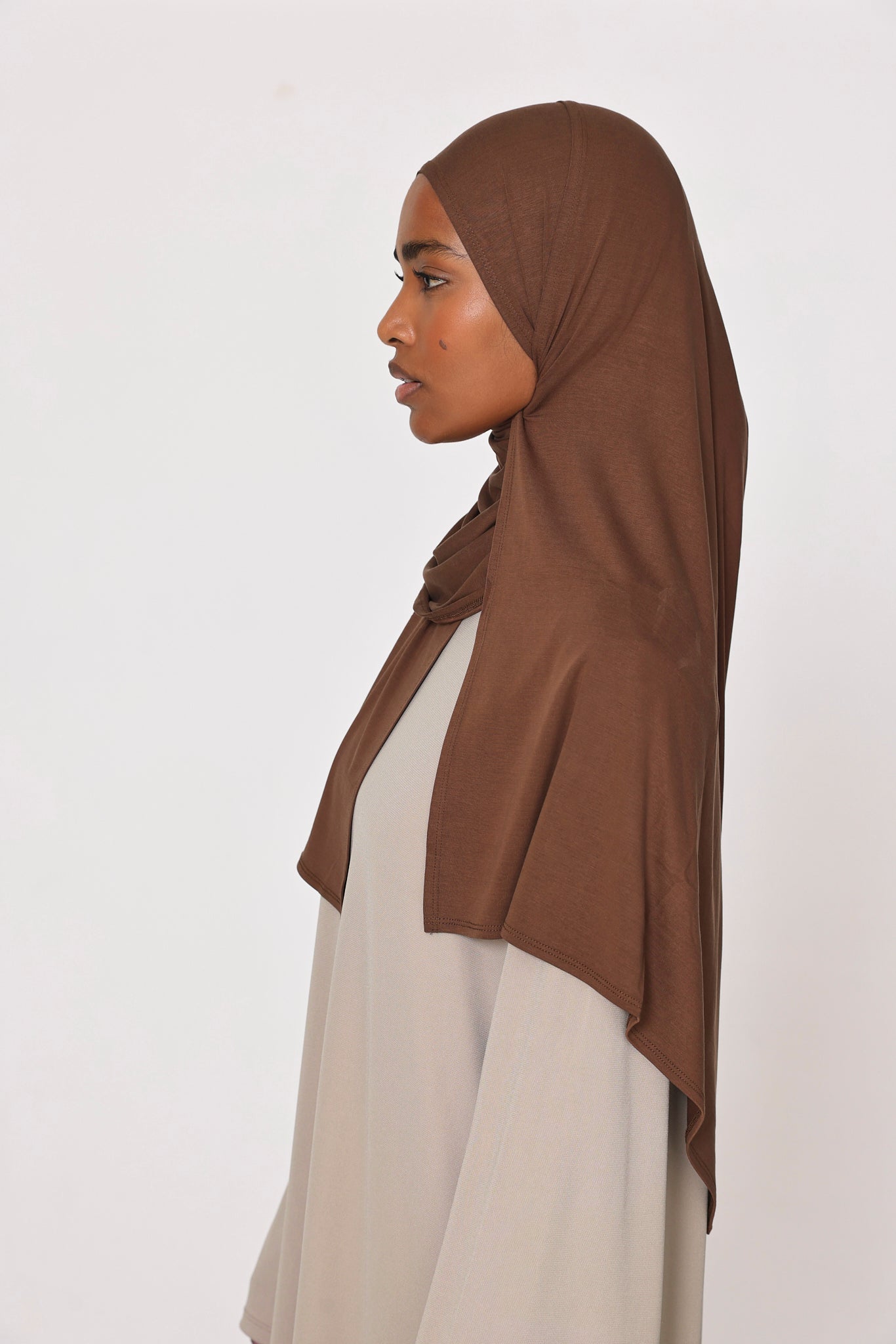Toffee Cloud Jersey Hijab