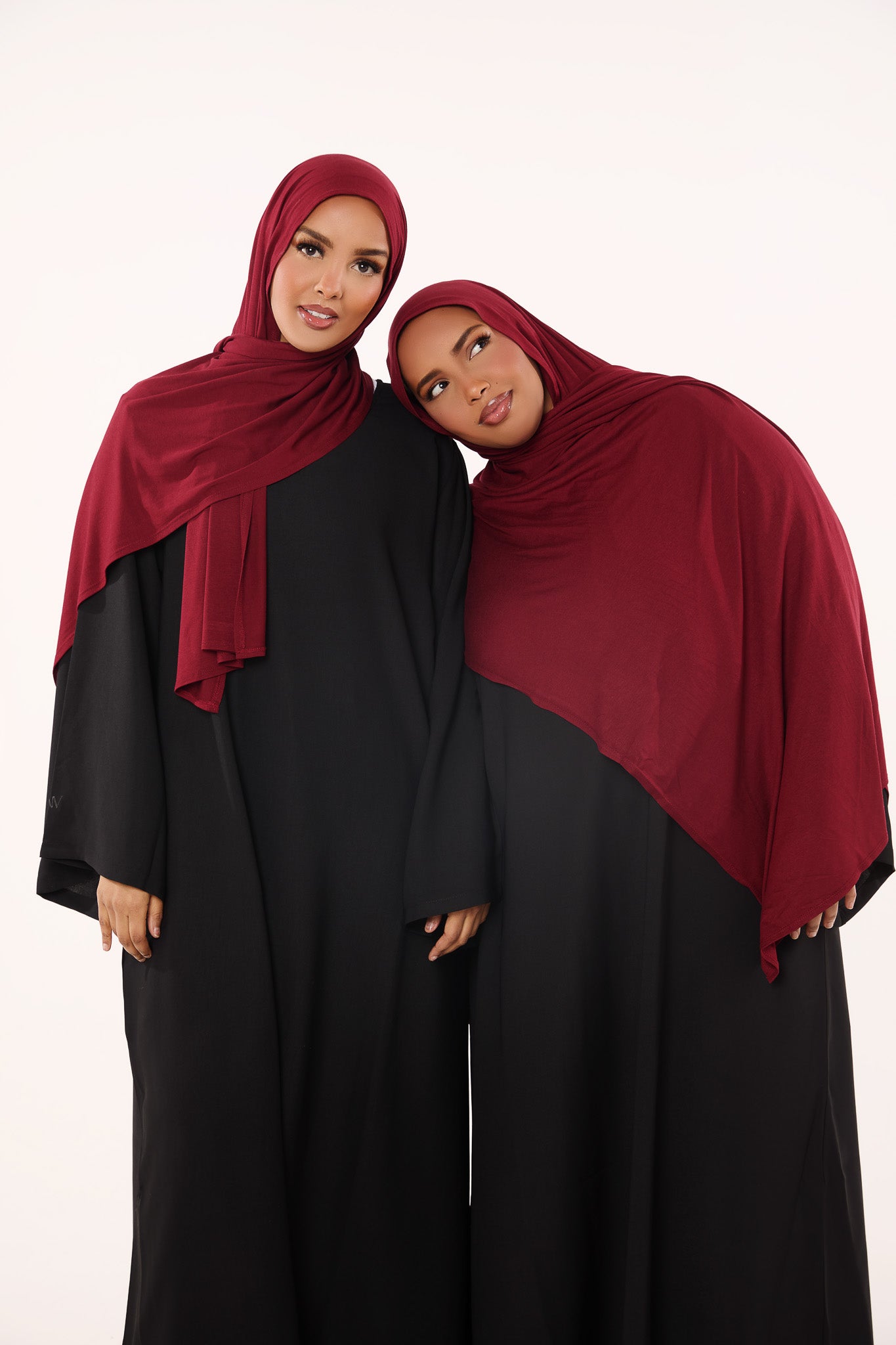 Cranberry Cotton Jersey Hijab