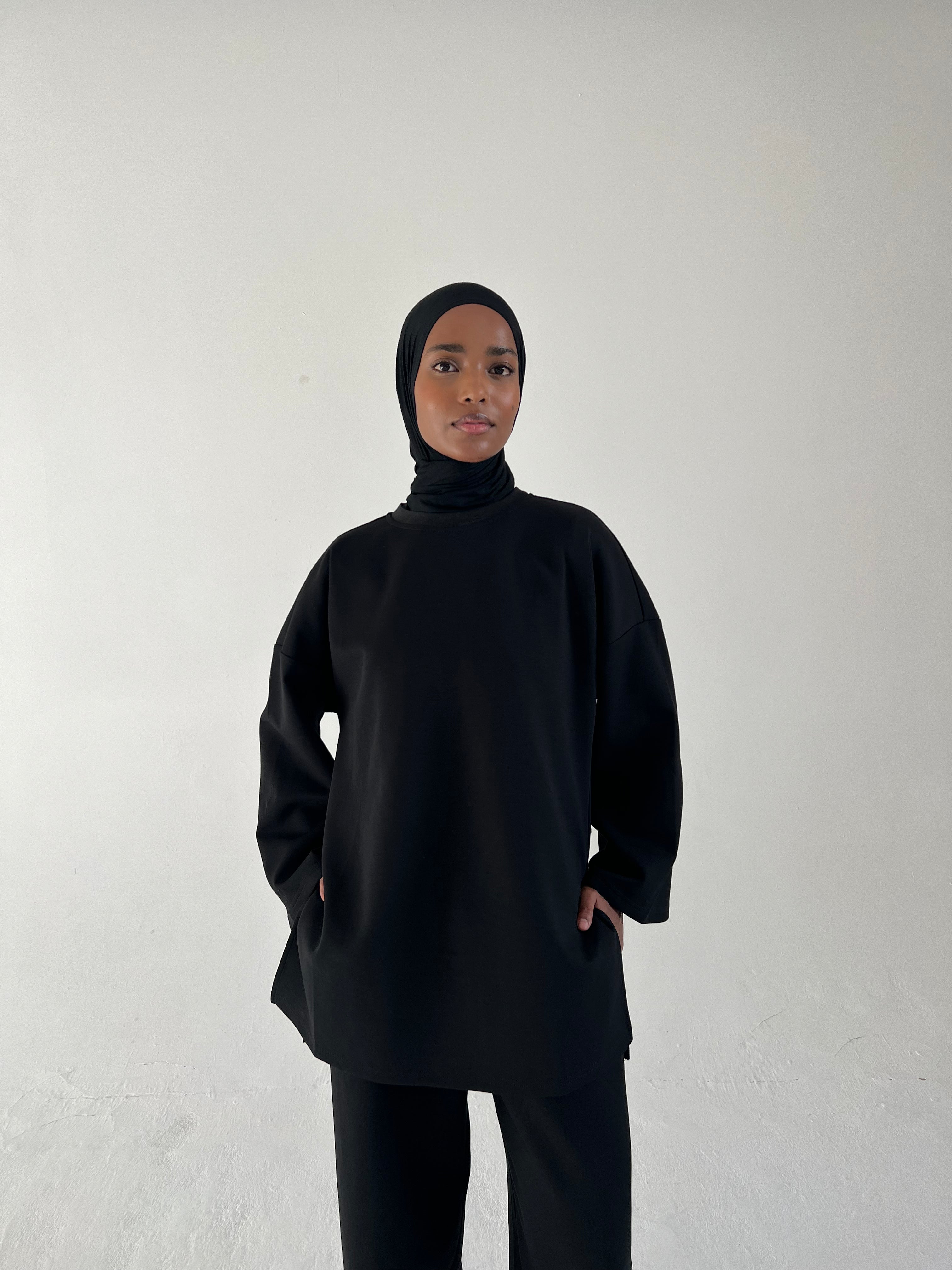 Black Essential Co-Ord