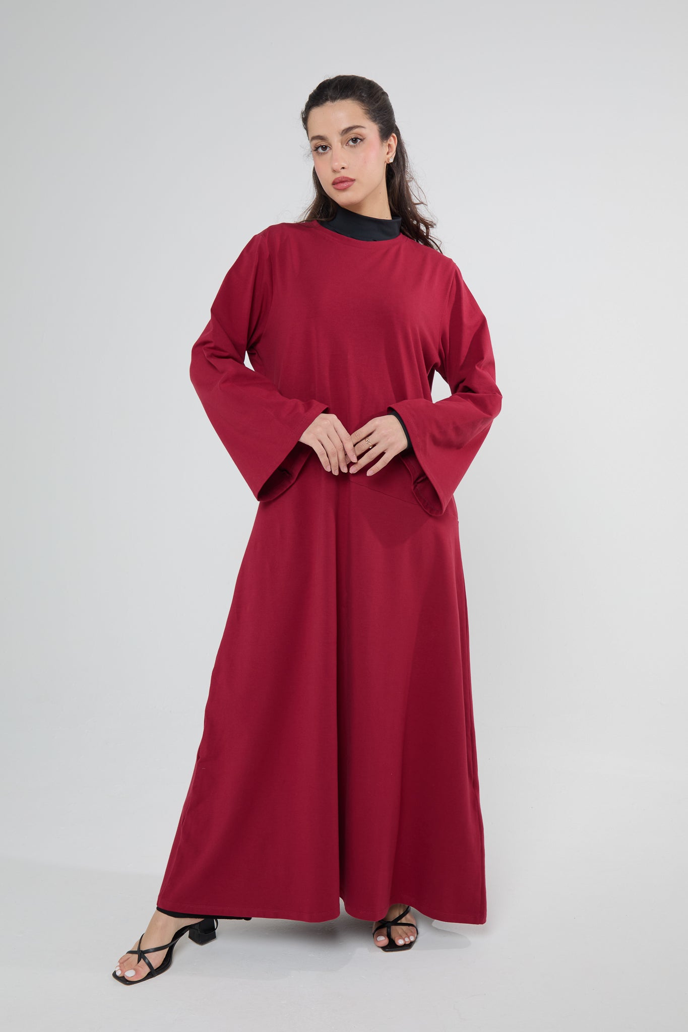 Mulberry Cotton Abaya Dress