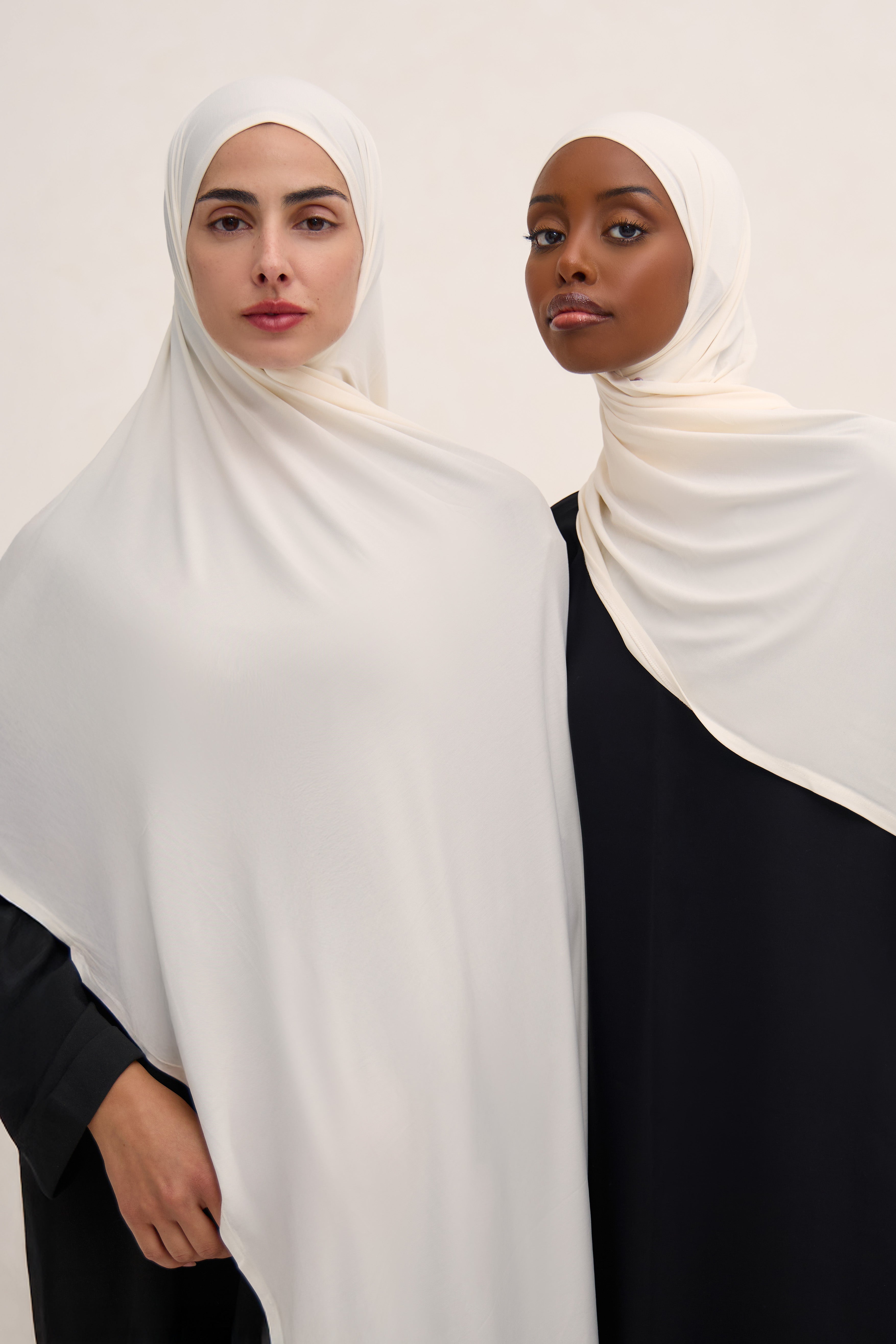 Off White Cloud Jersey Hijab