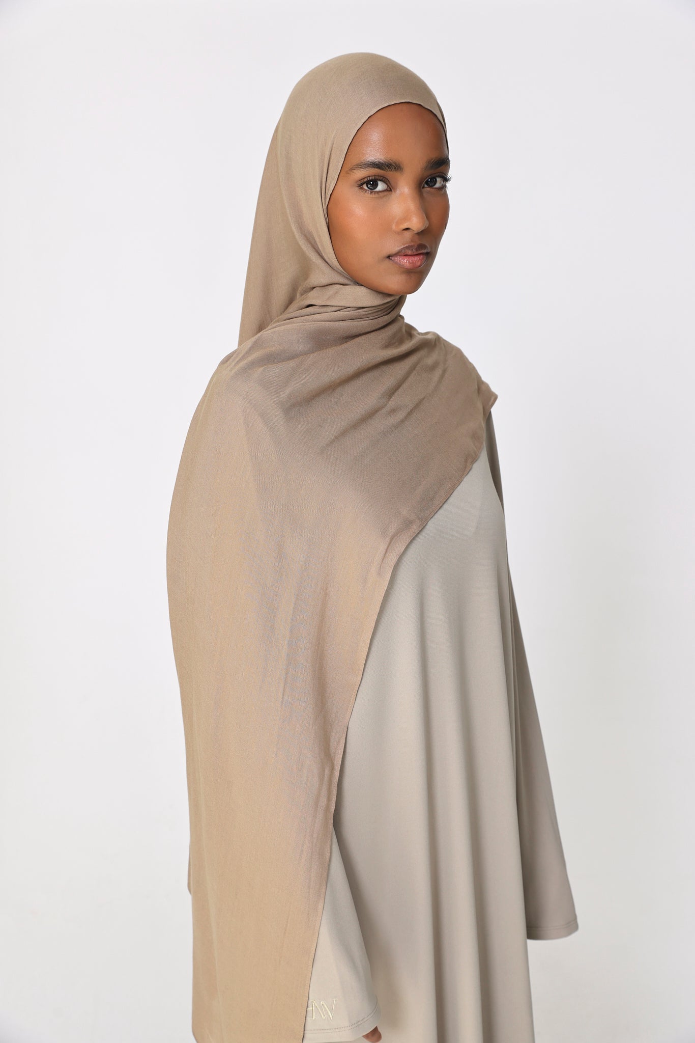 Timber Wolf Modal Hijab