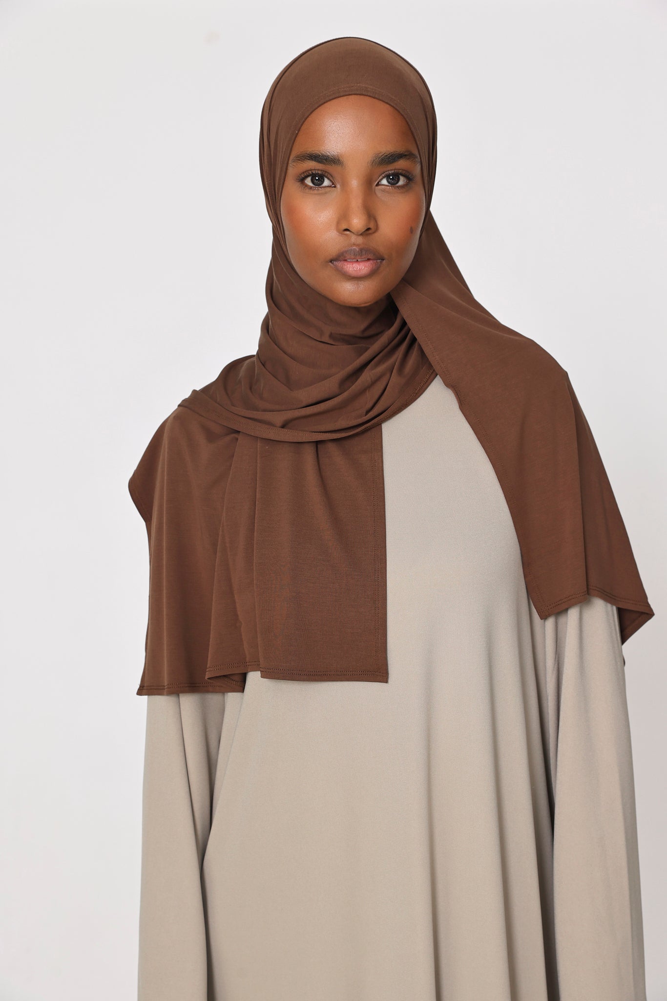 Toffee Cloud Jersey Hijab