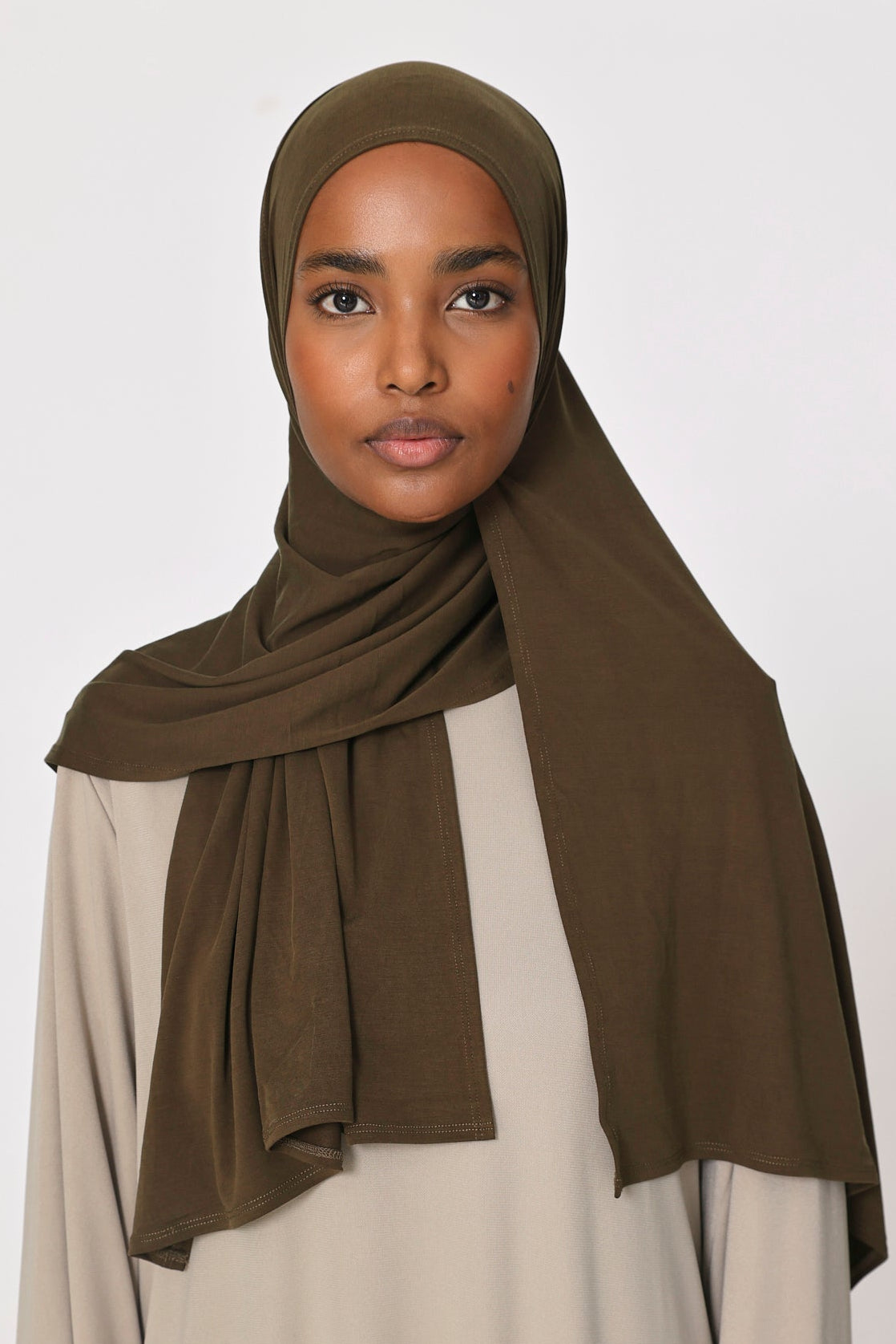 Walnut Cloud Jersey Hijab