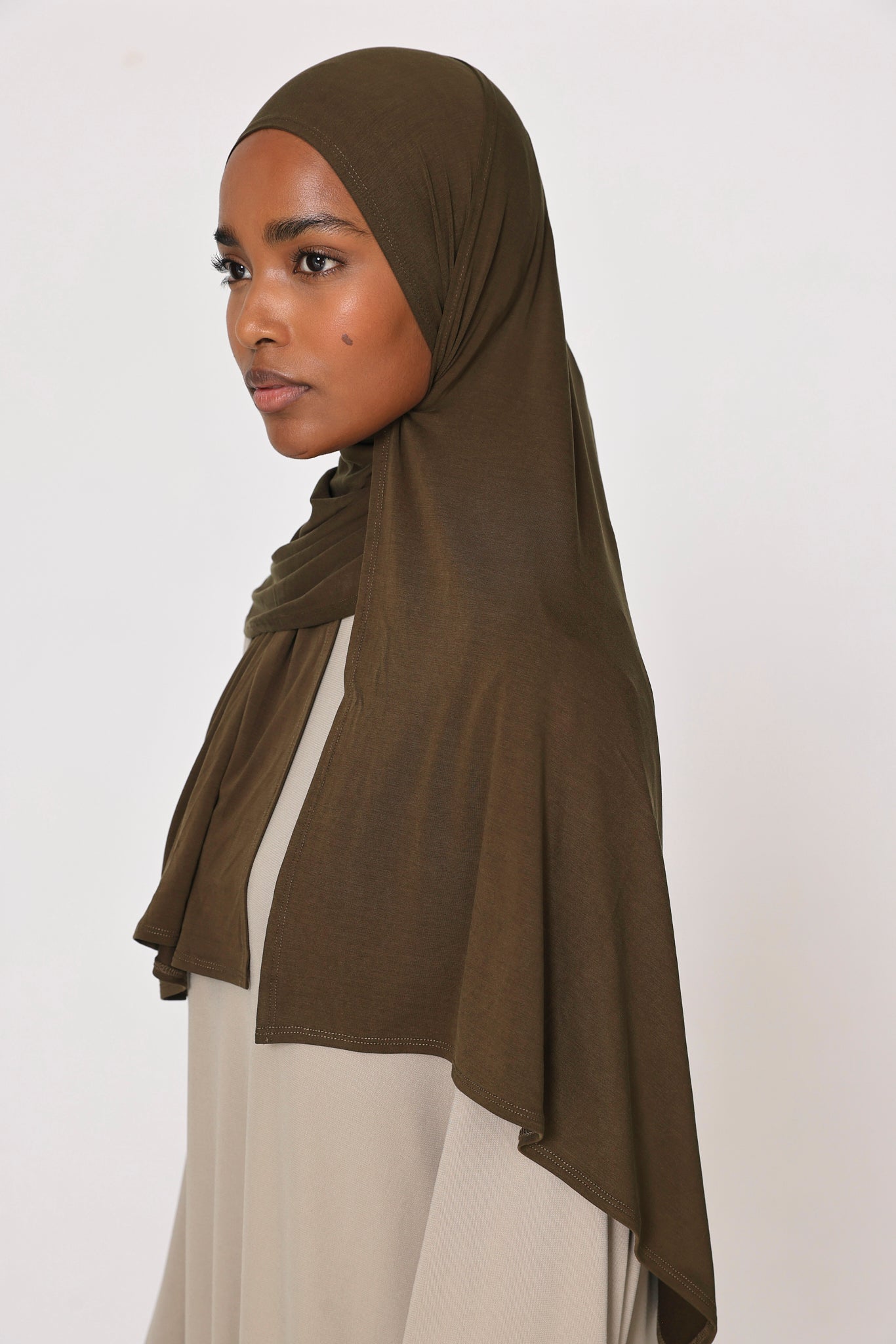 Walnut Cloud Jersey Hijab